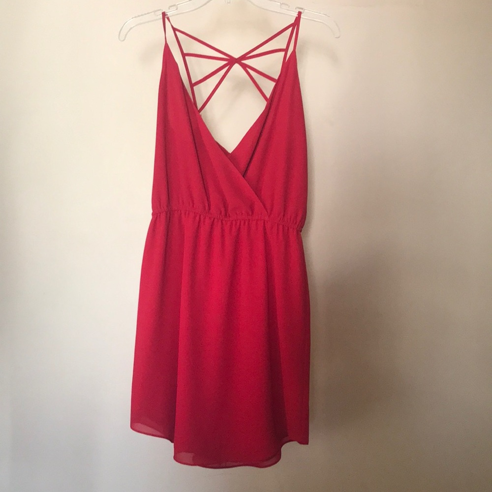 Red dress